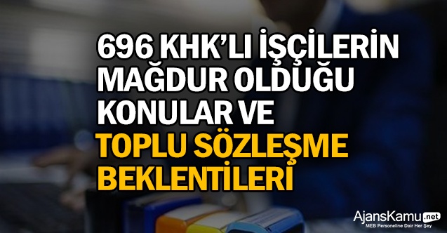 4 D'li işçilerin mağdur olduğu konular ve Toplu Sözleşme beklentileri 1