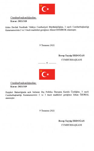 10 Temmuz Tarihli Atama ve Görevden Alma Kararları 4