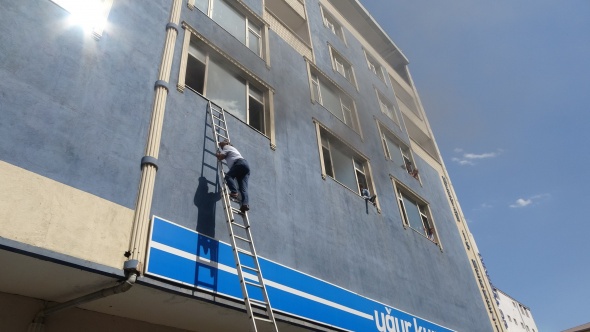 Yangında kurs merkezinde can pazarı 6