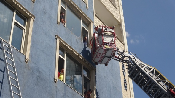 Yangında kurs merkezinde can pazarı 10