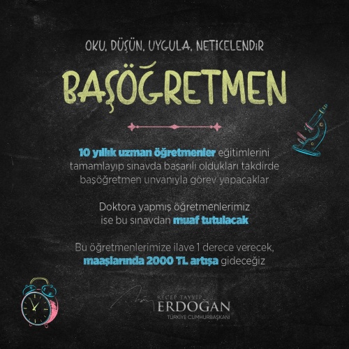 İşte Öğretmen Meslek Kanunun Detayları 1