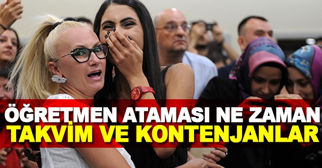 Öğretmen ataması ne zaman yapılacak 2022? Atama takvimi 1