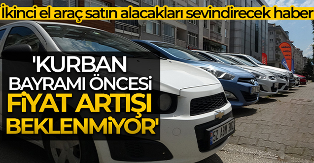 İkinci el araç satın alacakları sevindiren haber!