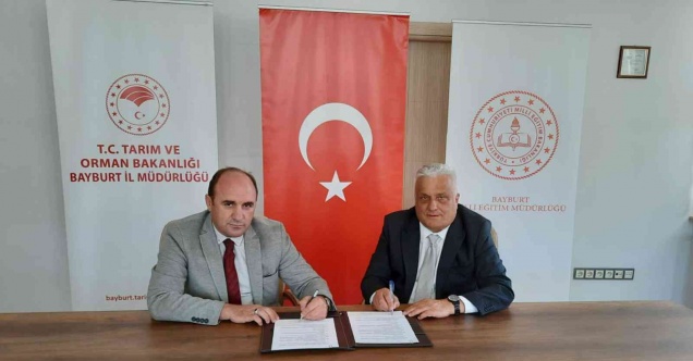 Milli Eğitim Müdürlüğü ile Tarım ve Orman Müdürlüğü arasında işbirliği için imzalar atıldı