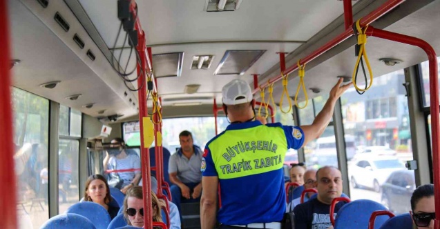 Adana’da sıcaklar arttı... Toplu taşıma araçlarında klima denetimi başladı