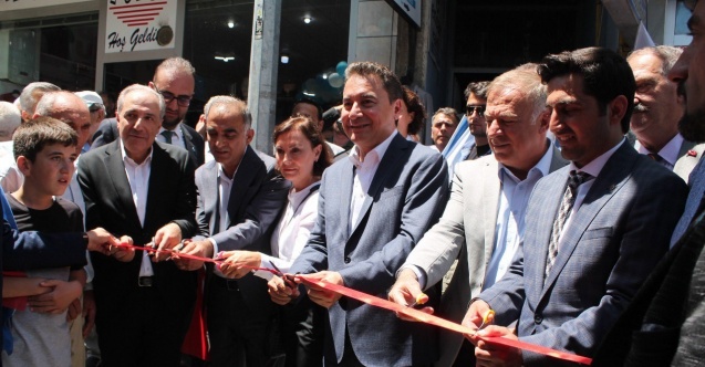 DEVA Partisi Genel Başkanı Ali Babacan Bayburt’ta