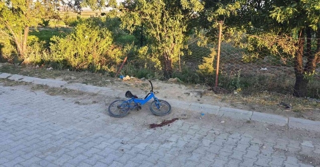 Patpat bisikletli çocuğu çarptı