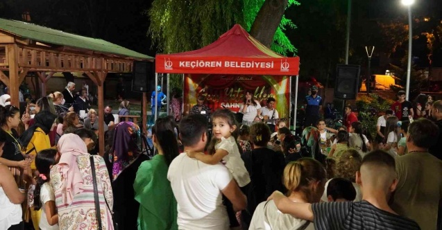 Keçiören park konserleriyle coştu