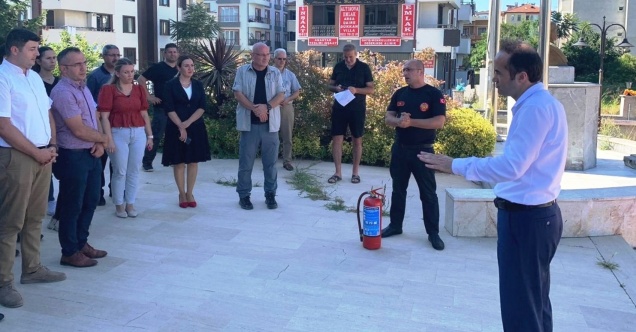 Yalova’da gerçeği aratmayan tatbikat