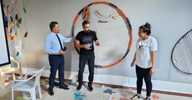 İl Milli Eğitim Müdürü Güney, Bayraktar Köyü İlkokulu ve Baksı Müzesi’ni ziyaret etti