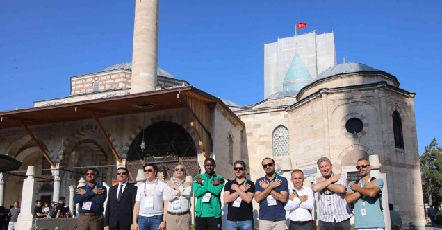 5. İslami Dayanışma Oyunları için Konya’ya gelen misafirler şehri yakından tanıyor