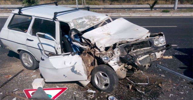 Edremit’te zincirleme kaza