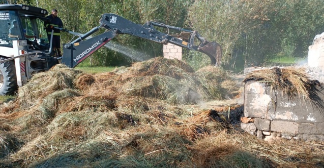 Van’da bin bağ ot yandı