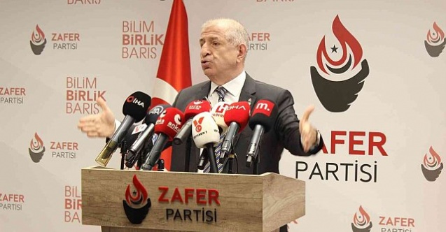 Zafer Partisi Genel Başkanı Özdağ’ dan 6’lı masaya tepki