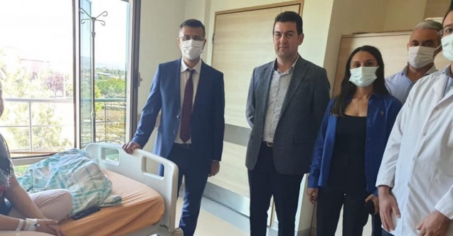 Korkmaz, sağlık personellerinin istek ve önerilerini dinledi