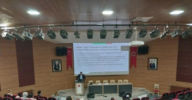 Kastamonu Üniversitesi’nde ’İslam astronomisinde evren’ ele alındı