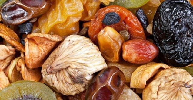 Kuru meyveler sağlık deposu