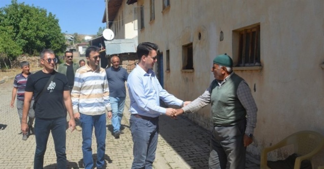 Kaymakam Gürses vatandaşlarla bir araya geldi