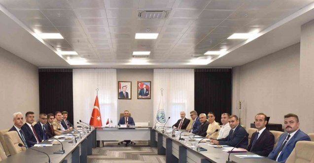 Üniversite güvenlik tedbirleri koordinasyon toplantısı