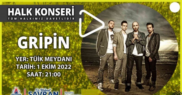 Ünlü Müzik grubu Gripin  Nevşehir’de