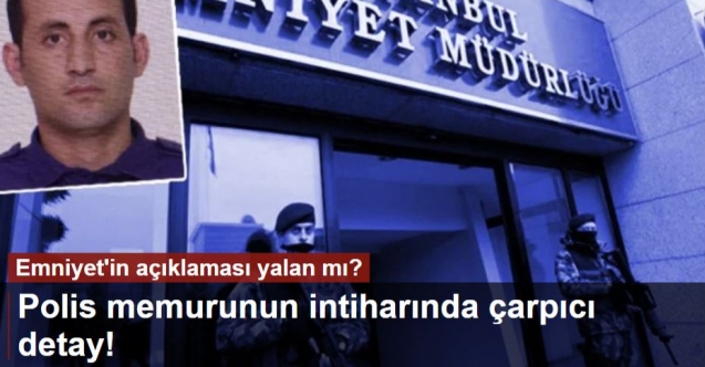 Polis memurunun intihara sürüklenmesinin perde arkası ortaya çıktı