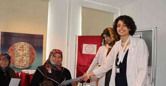 Şeker hastaları diyabet diploması aldılar