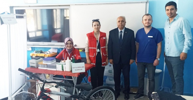 Manisa’da en çok kan bağışçısı getiren öğrenciye bisiklet hediye edilecek