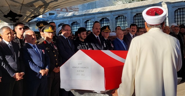 Şehit polis Nar son yolculuğuna uğurlandı