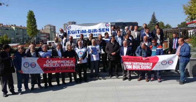 Eğitim -Bir Sen Niğde Şubesi: "Yetkilileri adım atmaya çağırıyoruz"