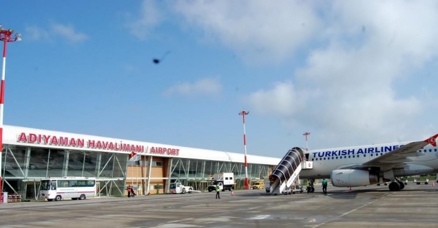 Kasım ayında Adıyaman Havalimanı’ndan 14 bin 806 yolcu uçtu