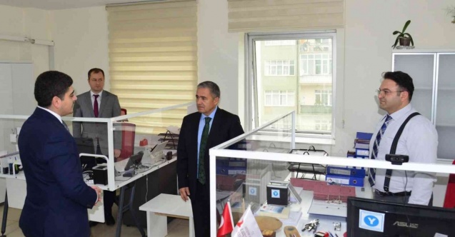 Vali Mete Buhara kamu kurumlarında inceleme yaptı