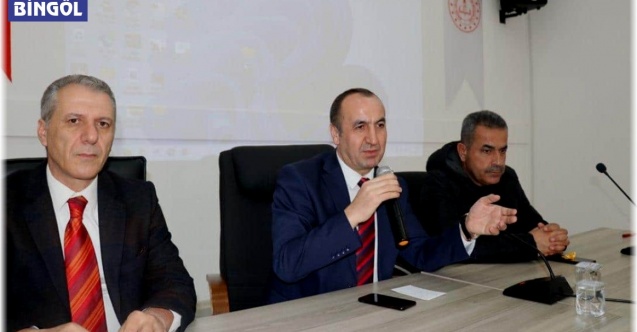 Bingöl’de muhtarlarla ’Erken Uyarı ve Takip Sistemi’ toplantısı yapıldı