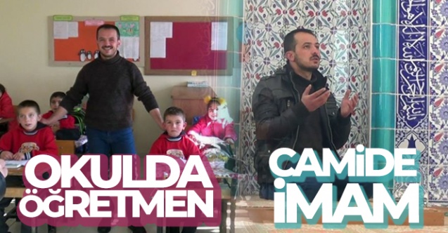 Okulda öğretmen, camide imam