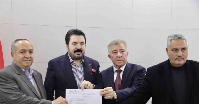 Ağrı’da cami inşaatına 1 milyon lira bağış yapıldı