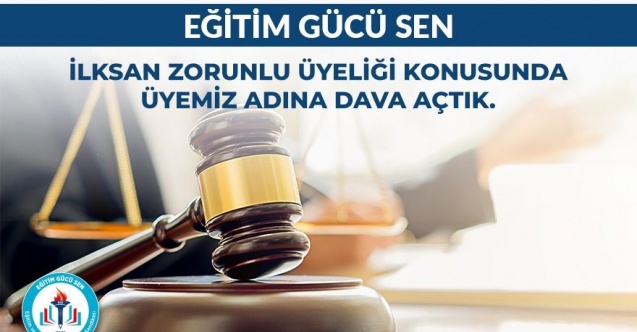 Eğitim Gücü Sendikası İLKSAN'a dava açtı