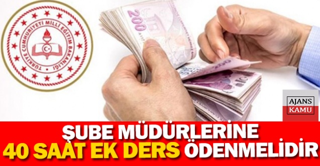 Son Dakika! MEB şube müdürlerine 40 saat ek ders ücreti, uzman öğretmenlik ve maaş zammı Meclis gündeminde!