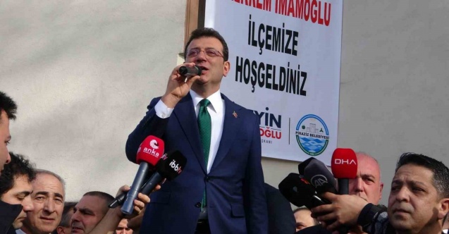 İBB Başkanı Ekrem İmamoğlu Giresun’da