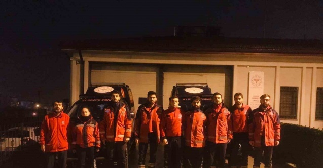 Düzce’den deprem bölgesine sağlık ekipleri yola çıktı