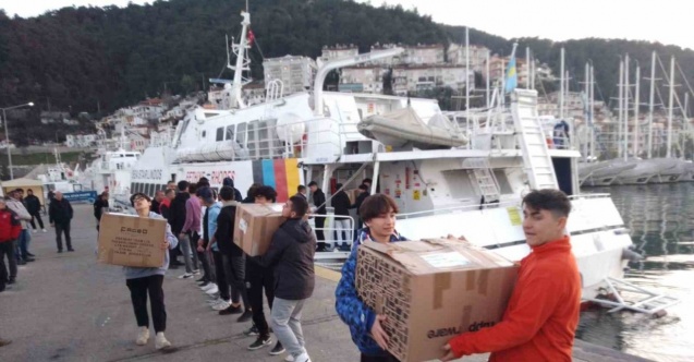 Rodos’tan depremzedelere yardım seferberliği