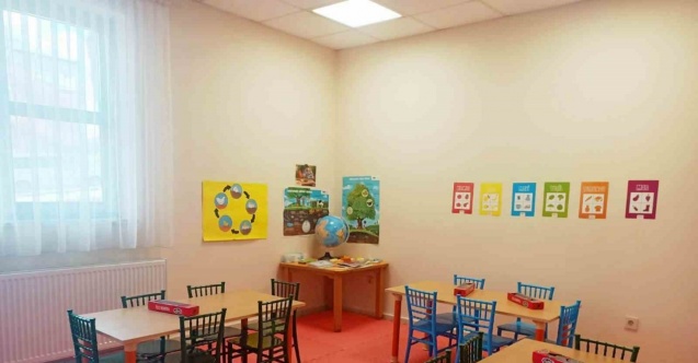 Depremzede öğrenciler için anasınıfı açıldı