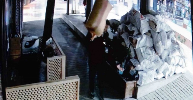 Depremzedelere yardım için getirilen yorganı çalan şüpheliye adli kontrol