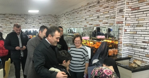 Kaymakam Memiş,  depremzedeleri ziyaret etti