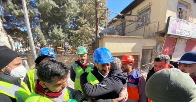 Başkan Şayir, gözyaşlarına engel olamadı