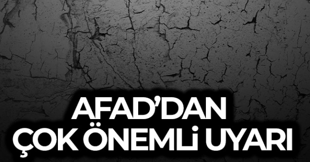 AFAD'dan Tsunami Uyarısı!