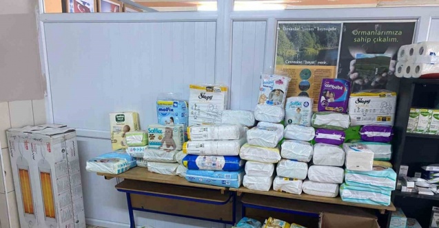 Türkeli’ye gelen depremzedeler için “sosyal market”