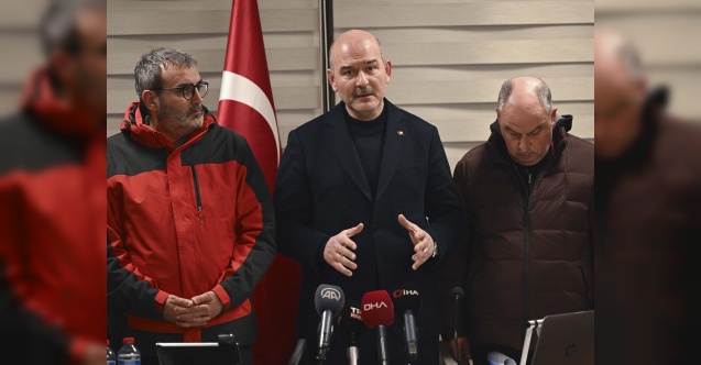 Bakan Soylu: "Ağır hasarlı binalara giriş yasaktır. Kısıtlı süre ile dahi girişlere izin verilmemektedir."