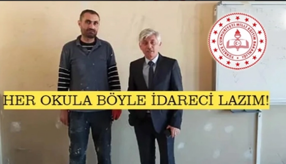 Her okula böyle müdür yardımcısı lazım!