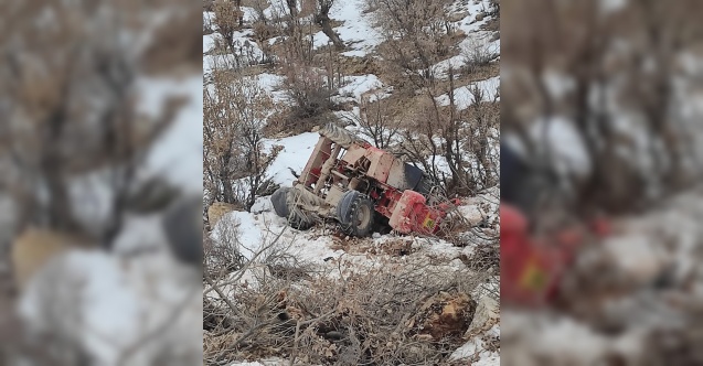 Siirt’te iş makinesi devrildi: 1 ölü