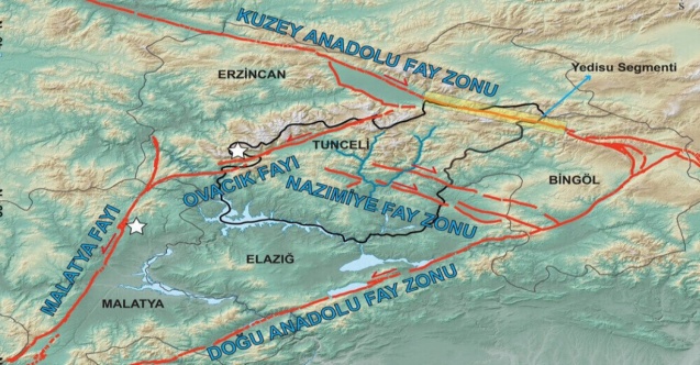 Yedisu fayı Erzincan ve Tunceli'yi etkileyecek! 'Lütfen hazırlıklı olalım'
