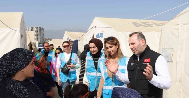 Yalova Belediyesi Hatay’da depremin yaralarını sarmaya devam ediyor